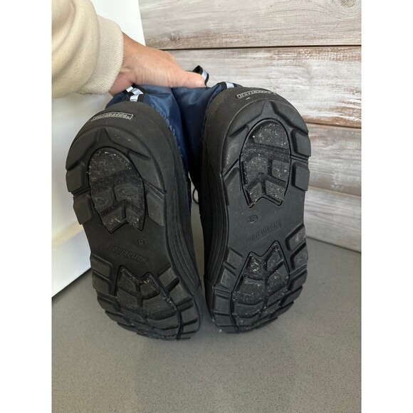 Thinsulate Water Resistant Boys Winter Snow Boots Blue / Black Size 6 - Picture 7 of 11